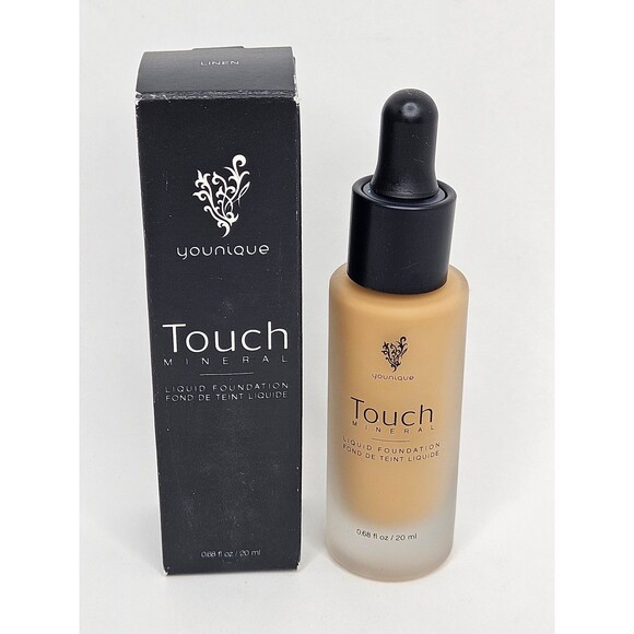 Younique Mineral Touch Liquid Foundation in Linen .68 fl oz New in Box - Picture 1 of 6